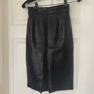 Danier Leather Skirt